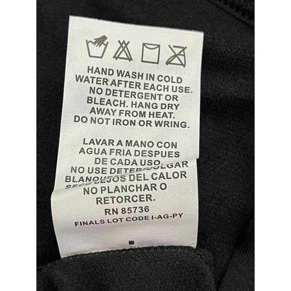 The Finals Womens Assorted Butterfly Back Swirl -Swimsuit Red Black - Size 28 - Picture 5 of 6